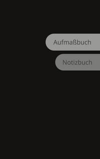 Produktbild: Aufma&szlig;buch Notizbuch
