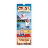 Produktbild: TR&Ouml;TSCH - Maxi-Streifenkalender Oma und Opa Terminkalender 2027