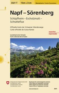 Produktbild: 3321T Napf - S&ouml;renberg Wanderkarte