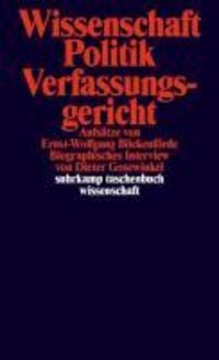 Produktbild: Wissenschaft, Politik, Verfassungsgericht