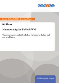 Produktbild: Mammutaufgabe Fu&szlig;ball-WM