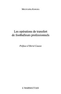 Produktbild: Operations de transfert des footballeurs