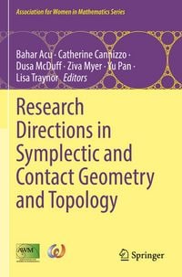 Produktbild: Research Directions in Symplectic and Contact Geometry and Topology