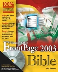 Produktbild: Microsoft Office FrontPage 2003 Bible