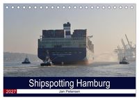 Produktbild: Shipspotting Hamburg (Tischkalender 2027 DIN A5 quer), CALVENDO Monatskalender