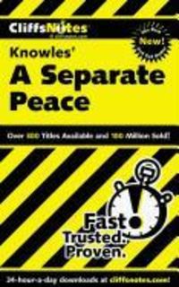 Produktbild: Knowle's a Separate Peace