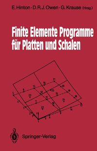 Produktbild: Finite Elemente Programme f&uuml;r Platten und Schalen