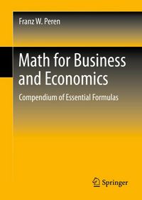 Produktbild: Math for Business and Economics