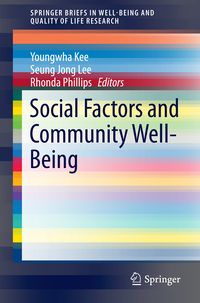 Produktbild: Social Factors and Community Well-Being