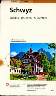 Swisstopo 1 : 25 000 Schwyz Bundesamt für Landestopografie swisstopo