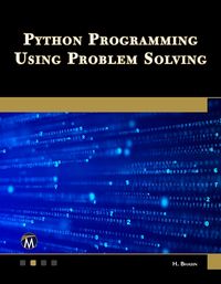 Produktbild: Python Programming Using Problem Solving