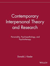 Produktbild: Kiesler, D: Contemporary Interpersonal Theory and Research