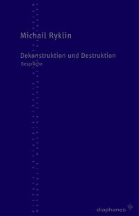 Produktbild: Dekonstruktion und Destruktion