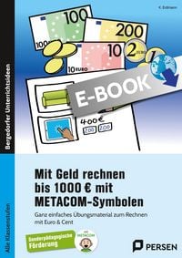 Produktbild: Mit Geld rechnen bis 1000 Euro mit METACOM-Symbolen