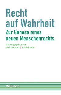 Produktbild: Recht auf Wahrheit