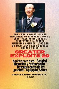 Produktbild: Grandes haza&ntilde;as - 20 Con - David Yonggi Cho en Ministrando esperanza por 50 a&ntilde;os; Oraci&oacute;n..