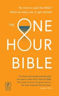 Produktbild: The One Hour Bible, Abridged Edition, British Text, NLT New Living Translation, Paperback, Pocket size
