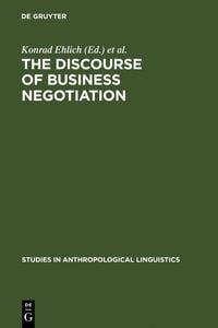 Produktbild: The Discourse of Business Negotiation