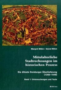 Produktbild: Mittelalterliche Stadtrechnungen im historischen Prozess