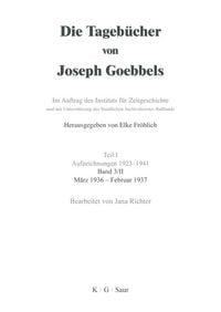 Produktbild: M&auml;rz 1936 - Februar 1937