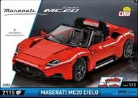 Bild vom Artikel COBI Cars 24352 - Maserati MC 20 Cielo, Maßstab 1:12, 2115 Klemmbausteine vom Autor 