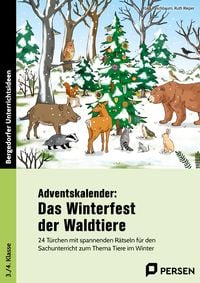 Produktbild: Adventskalender: Das Winterfest der Waldtiere