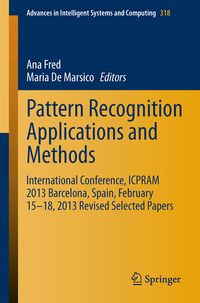 Produktbild: Pattern Recognition Applications and Methods