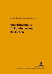 Produktbild: Sprechrhythmus im Russischen und Deutschen