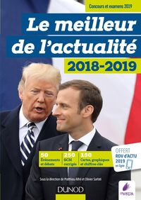 Produktbild: Le meilleur de l'actualit&eacute; 2018-2019 - Concours et examens 2019