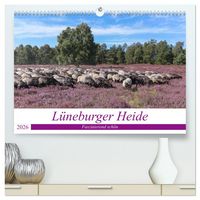 Produktbild: L&uuml;neburger Heide - Faszinierend sch&ouml;n (hochwertiger Premium Wandkalender 2026 DIN A2 quer), Kunstdruck in Hochglanz