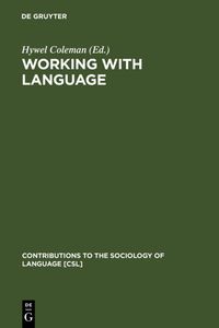 Produktbild: Working with Language
