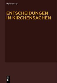 Produktbild: Entscheidungen in Kirchensachen seit 1946 / 1.1.-31.12.2006