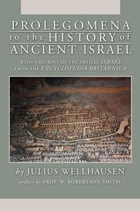 Produktbild: Prolegomena to the History of Ancient Israel