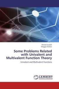 Produktbild: Joudah, A: Some Problems Related with Univalent and Multival