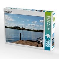 Produktbild: CALVENDO Puzzle Gro&szlig;er Pl&ouml;ner See | 1000 Teile Lege-Gr&ouml;&szlig;e 64x48cm Foto-Puzzle f&uuml;r gl&uuml;ckliche Stunden