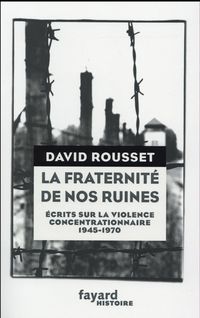 Produktbild: La fraternit&eacute; de nos ruines