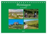 Produktbild: Weinlagen in Franken (Tischkalender 2027 DIN A5 quer), CALVENDO Monatskalender