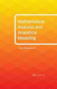 Produktbild: Mathematical Analysis and Analytical Modeling