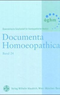 Produktbild: Documenta homoeopathica