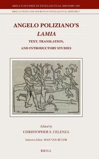 Produktbild: Angelo Poliziano's <i>Lamia</i>