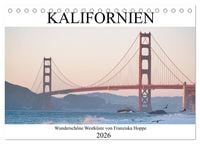 Produktbild: Kalifornien - wundersch&ouml;ne Westk&uuml;ste (Tischkalender 2026 DIN A5 quer), CALVENDO Monatskalender