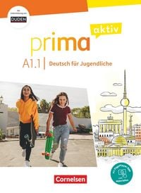 Produktbild: Prima aktiv - Deutsch f&uuml;r Jugendliche - Allgemeine Ausgabe - A1: Band 1