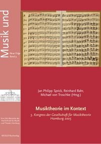 Produktbild: Musiktheorie im Kontext