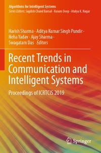 Produktbild: Recent Trends in Communication and Intelligent Systems