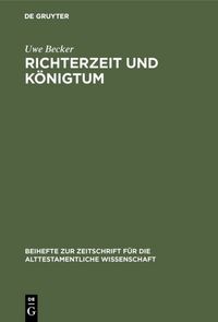Produktbild: Richterzeit und K&ouml;nigtum
