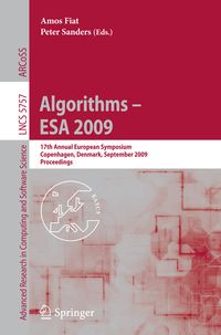 Produktbild: Algorithms - ESA 2009