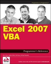 Produktbild: Excel 2007 VBA Programmer's Reference