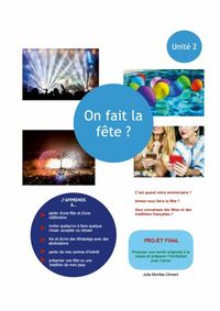 Produktbild: Unite 2: on fait la fete