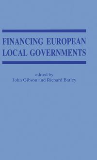 Produktbild: Financing European Local Government