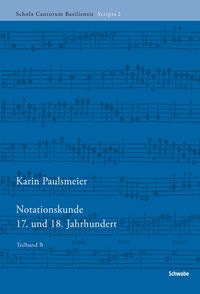Produktbild: Notationskunde 17. und 18. Jahrhundert